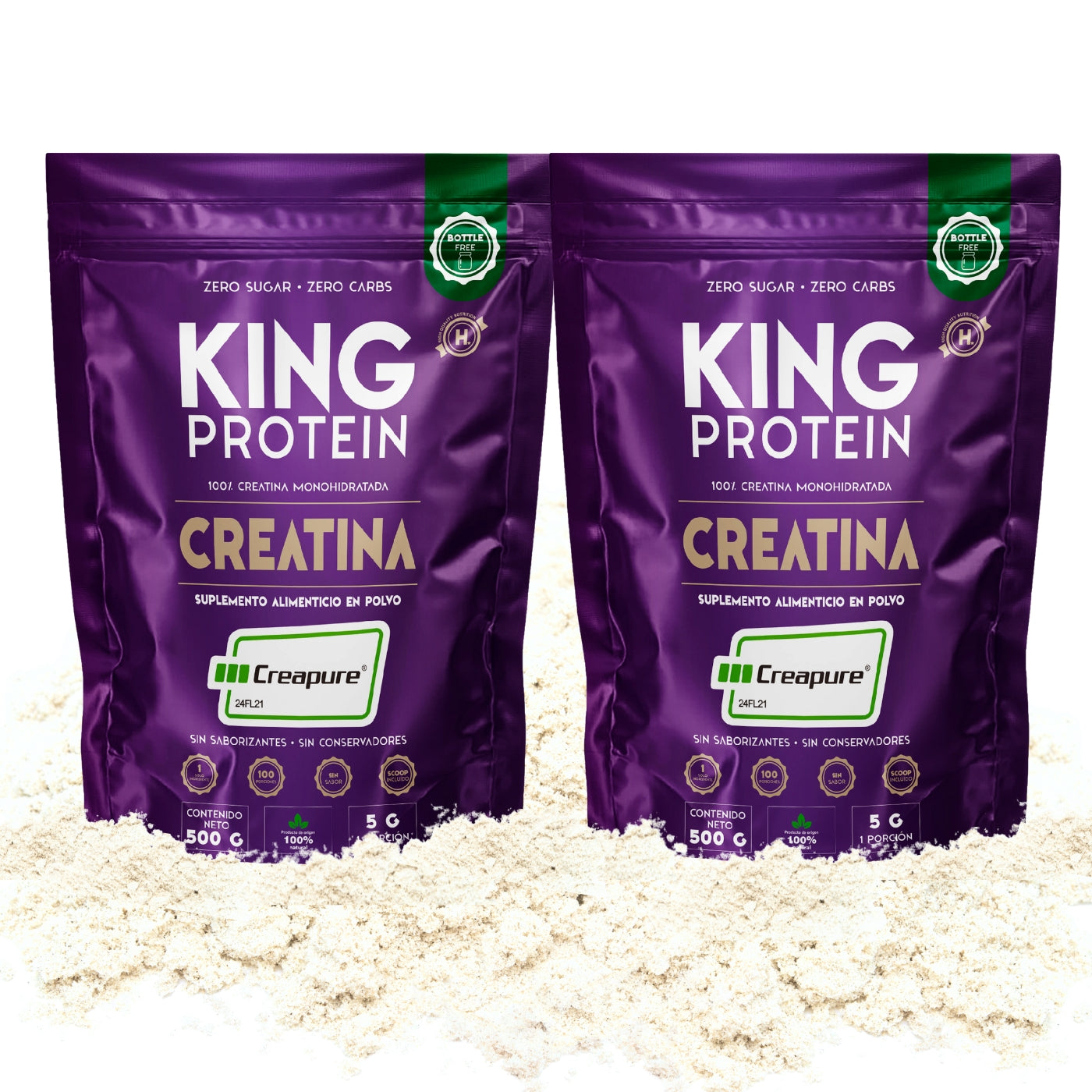 DUO CREATINA MONOHIDRATADA CREAPURE®