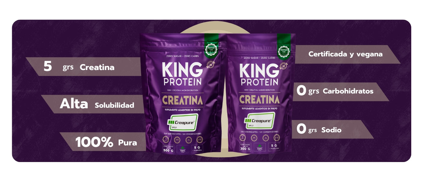 DUO CREATINA MONOHIDRATADA CREAPURE®