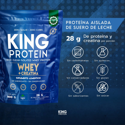 WHEY PROTEIN + CREATINA