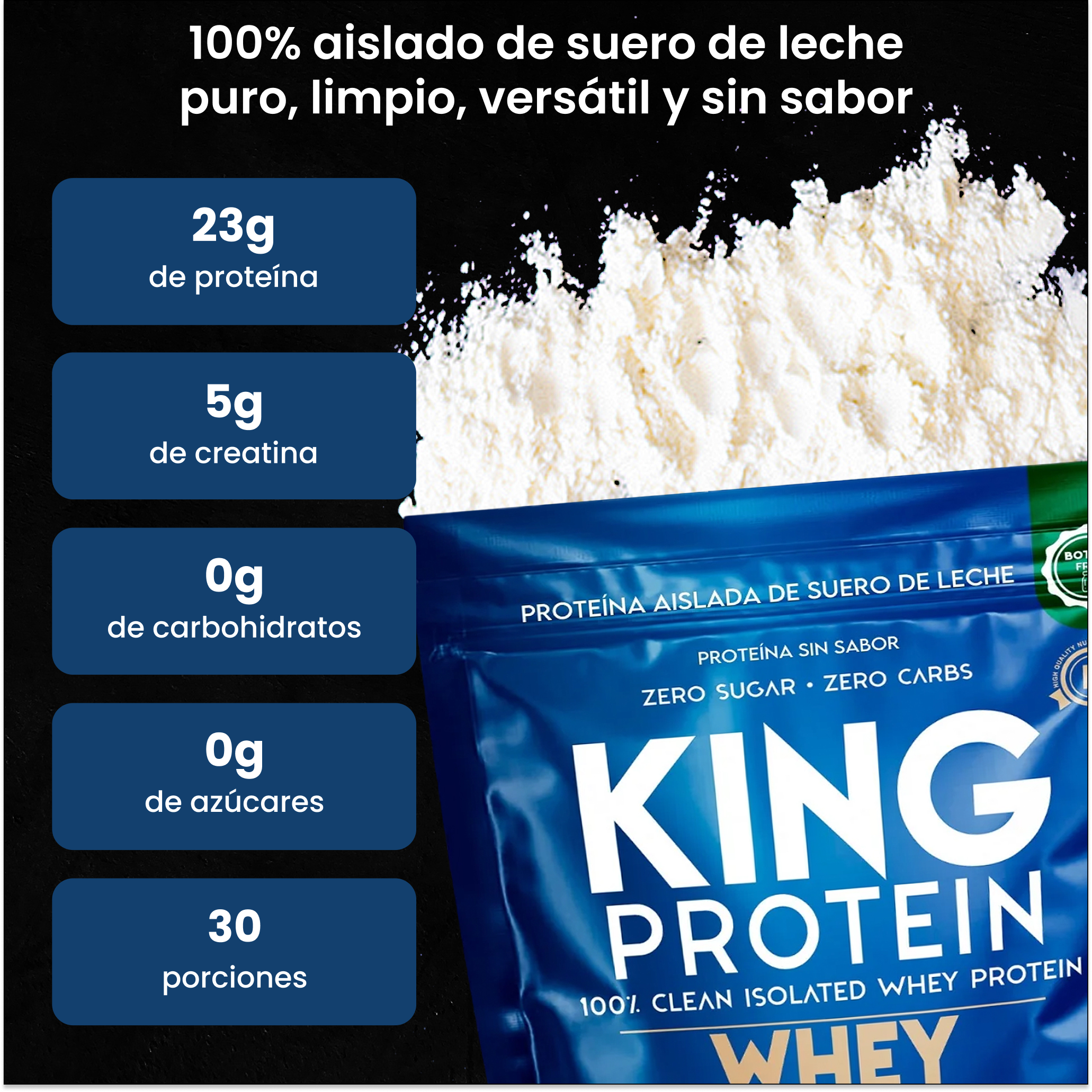DUO WHEY PROTEIN ISOLATE + CREATINA