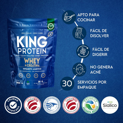 WHEY PROTEIN + CREATINA