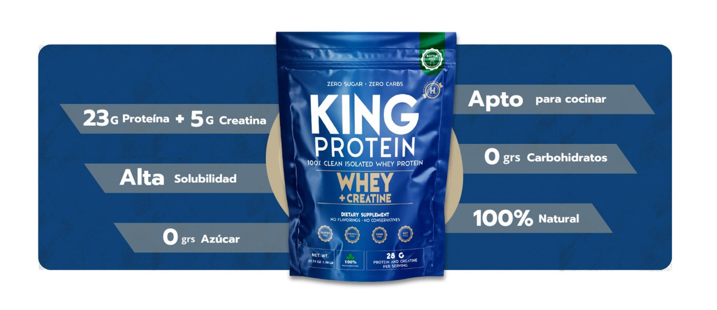 WHEY PROTEIN + CREATINA